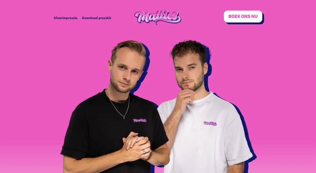 Screenshot van De Matties